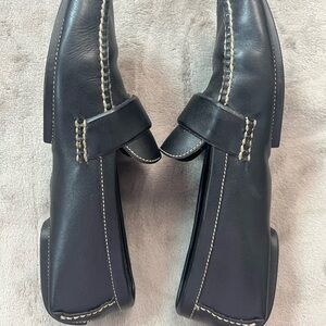 Polo driving shoe black size 8D.